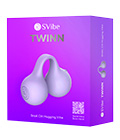 SVibe Snail Twinn Finger Vibrator - Lilac App Enabled