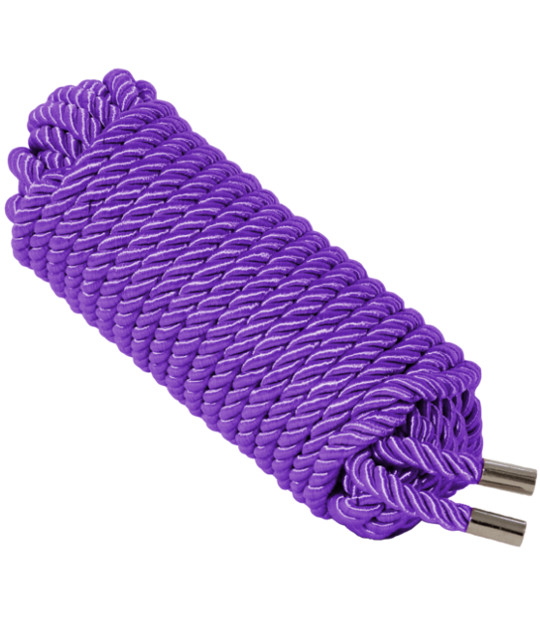 ROP002PUR Satin Rope Purple 10M