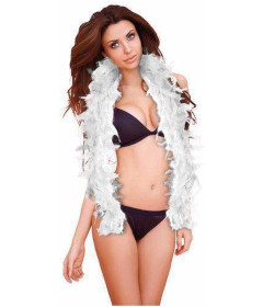 Seductive Feather Boa White