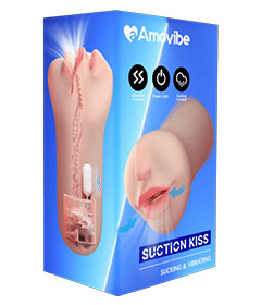 Amovibe - Suction Kiss Vibe Mouth