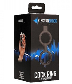 ELECTRO SHOCK Cock Ring + Ball Strap