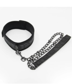 B-COL07 Leather Lace Collar & Lead