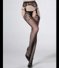 LIN4535 Thigh Hi with Garter Stockings