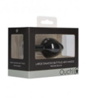 OUCH Diamond Butt Plug Black Large