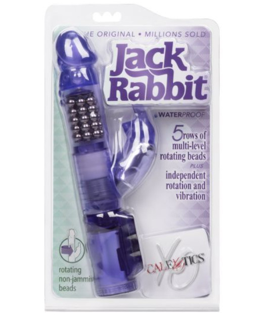 Waterproof Jack Rabbit - 5 Rows Purple
