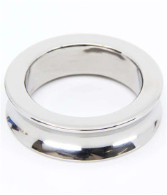 RIN036-55SIL SS 55mm Cockring Silver