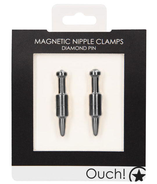 Magnetic Nipple Clamps Pin Silver
