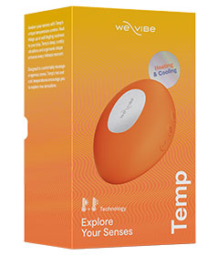 We-Vibe Temp Tangerine Orange