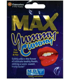 MAX Yummy Cummy 4 Capsules