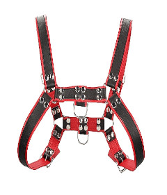 Chest Bulldog Harness - L XL Red