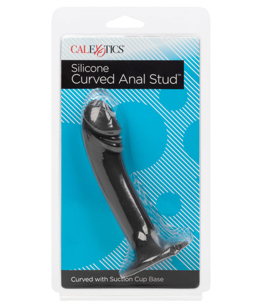 Silicone Curved Anal Stud