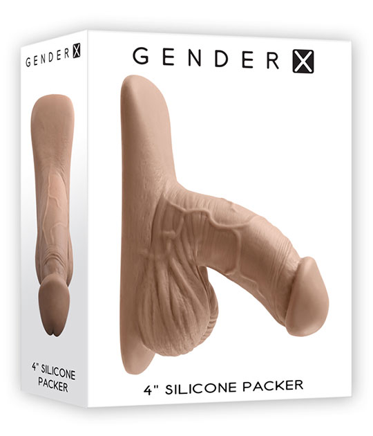 Gender X 4 Inch Silicone Packer Medium