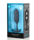 b-vibe Snug Plug 3 Black 