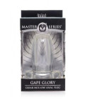 Gape Glory Clear Hollow Anal Plug 