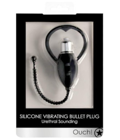 Silicone Vibrating Urethral Sounding Plug