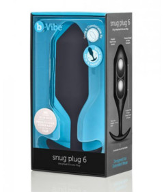 B-Vibe Snug Plug 6 Black