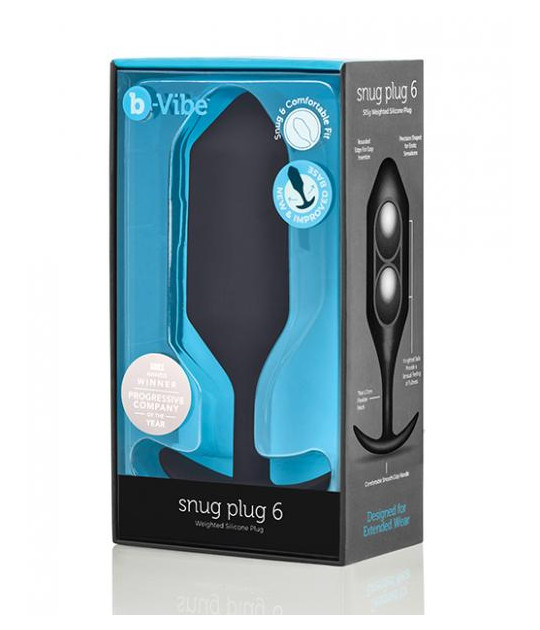 B-Vibe Snug Plug 6 Black