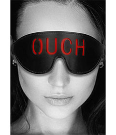 B+W - Leather OUCH Eye Mask
