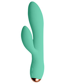 O-Rabbit Rechargeable Rabbit Vibrator - Teal
