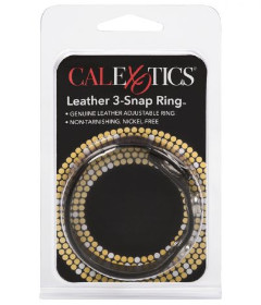 Leather 3-Snap Ring