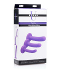 Tri-Play 3 Piece Silicone Dildo Set