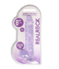 Realrock Crystal Clear 8Inch Purple