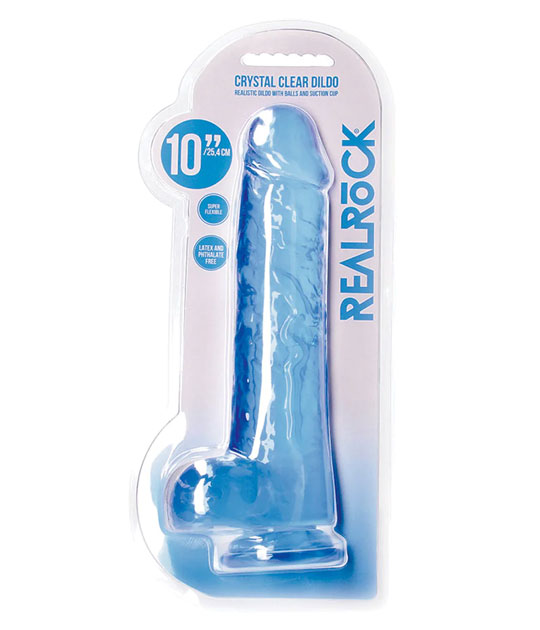 Realrock Crystal Clear 10 Inch Blue
