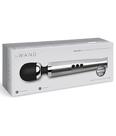 Le Wand Diecast Rechargable Massager Silver