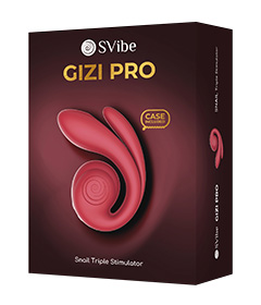 Svibe Snail GIZI Pro Vibrator - Bordeaux
