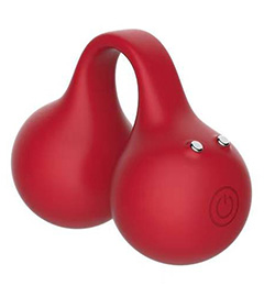 SVibe Snail Twinn Finger Vibrator - Cherry NO APP