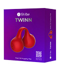 SVibe Snail Twinn Finger Vibrator - Cherry NO APP